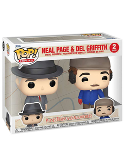 Фигурка Funko POP! Movies Planes, Trains and Automobiles Neal Page and Del Griffith 2PK 80921