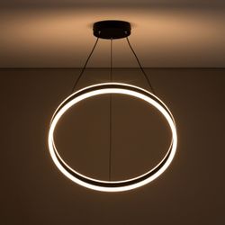 Citilux Дуэт CL719501 LED Люстра подвесная с пультом Чёрная