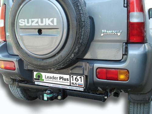 Фаркоп(прицепное) Лидер-Плюс для SUZUKI JIMNY 1998-2018(паспорт и сертификат в комплекте)(без электрики)S403-F