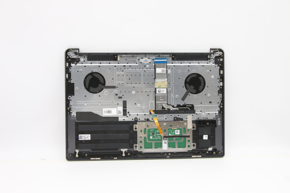 Верхняя панель с клавиатурой (топкейс) для ноутбука Lenovo Legion 5 Pro-16ACH6. раскладка - русская, с подсветкой, серая (5CB1C75019), оригинал