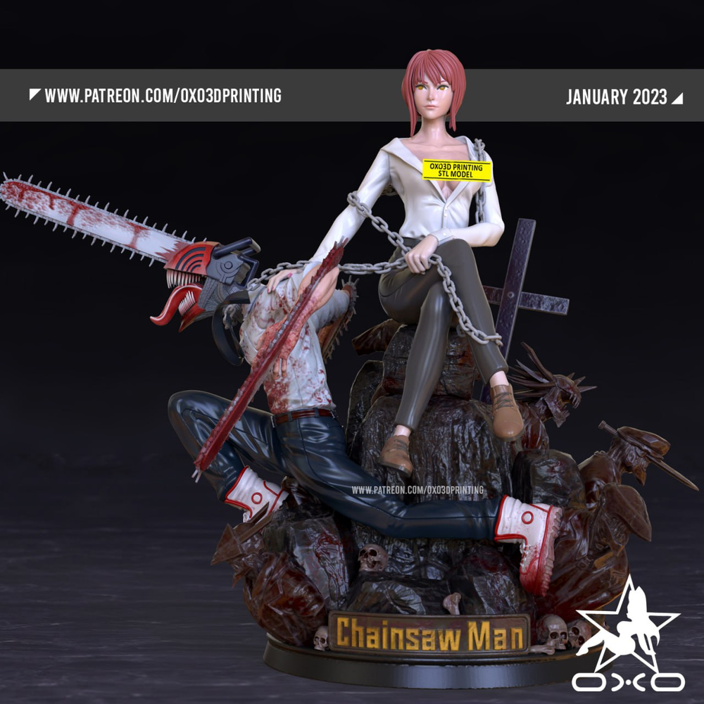 Макима Человек Бензопила MAKIMA CHAINSAW MAN
