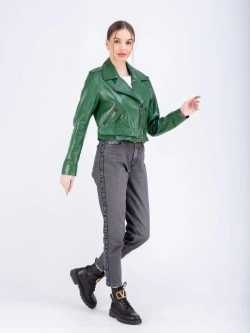 Косуха женская натуральная куртка кожаная Турция