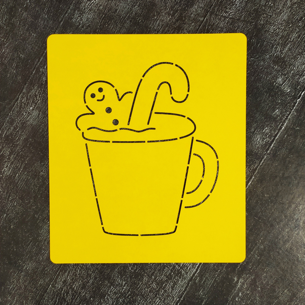 Кофе №4 с пряничным человечком