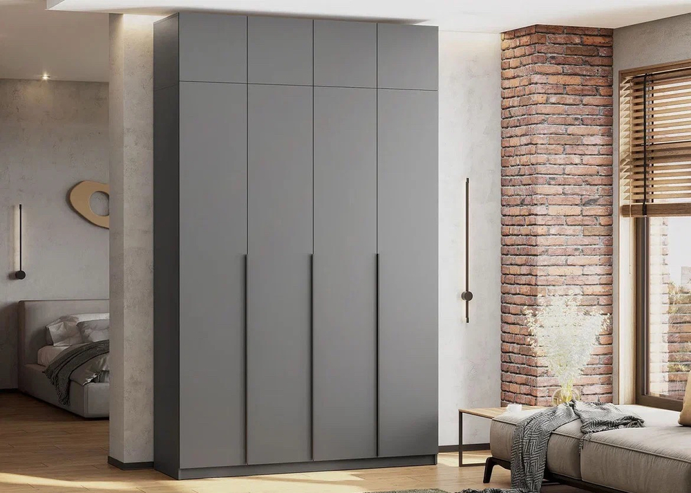 Антресоль 1600 «ШК 5» Графит