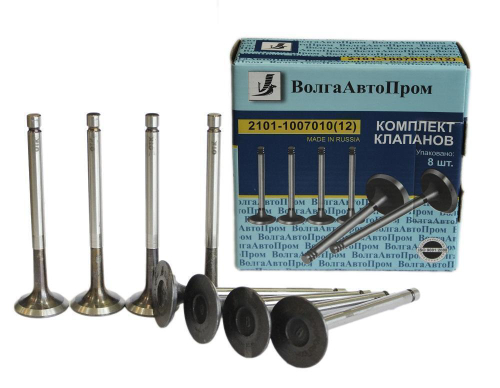 Клапан двс ВАЗ 2101 8шт ВолгаАвтопром 2101-1007010/12