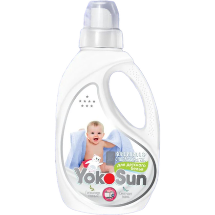Кондиционер-ополаскиватель YokoSun для детского белья 1 л
