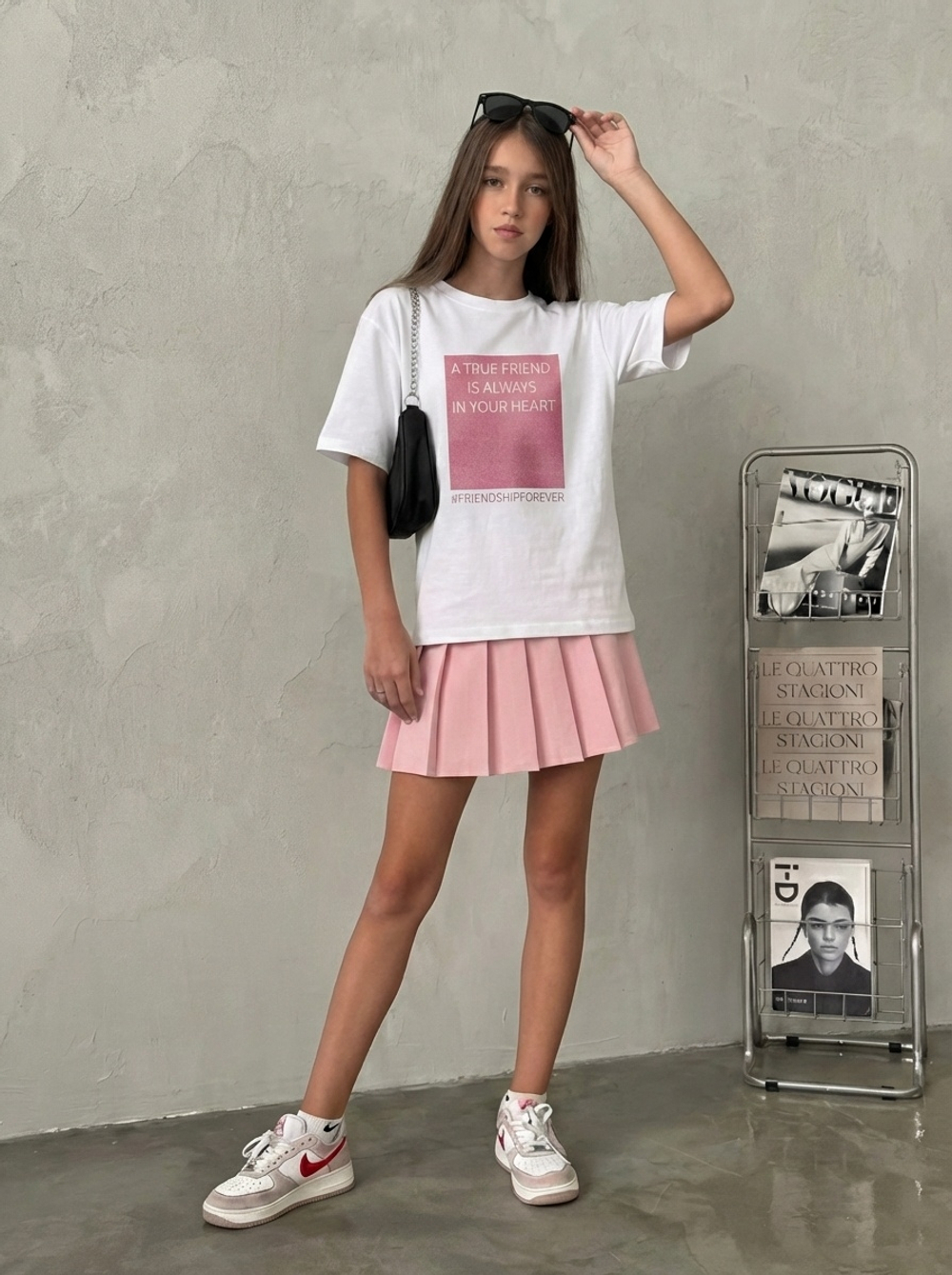 Футболка для девочки true friend