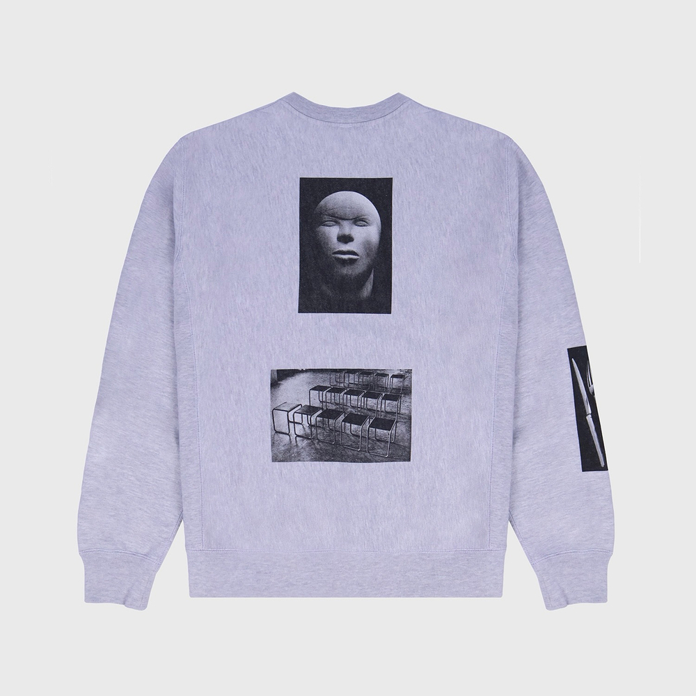 Свитшот Pleasures Deco Premium Grey