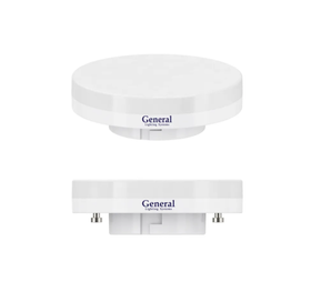 Лампочка светодиодная General GX53, 10 Вт. теплый белый 2700К, 1 шт.