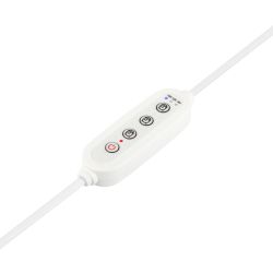 Разветвитель сетевой для линейных светильников ЭРА 5х IEC C7 2pin+timer на 5 точек с таймером 9, 12, 15H 2м | Аксессуары для фито светильников