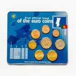 Portugal 2002 Year Set: First Official Issue of the Euro Coins
