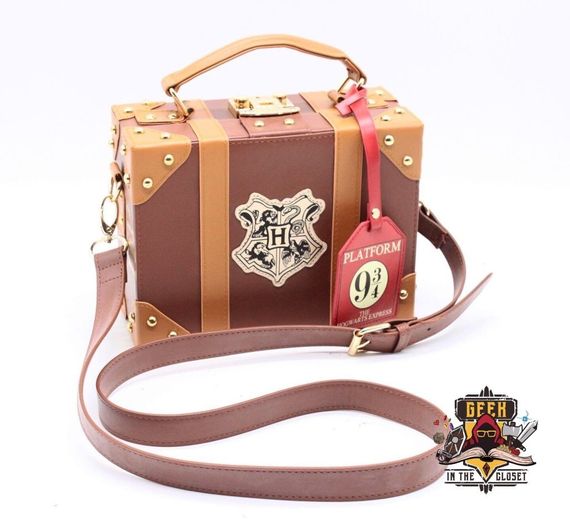 Çanta \ Bag \ Сумка Harry Potter Vintage camel Hogwarts