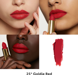 Gucci Gucci Beauty Rouge a Levres Matte Lipstick - Матовая помада оттенок 25* Goldie Red, 3 g