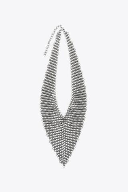 ZARA МЕТАЛЛИЧЕСКИЙ РЕМЕНЬ-СЕТКА, СЕРЕБРИСТЫЙ