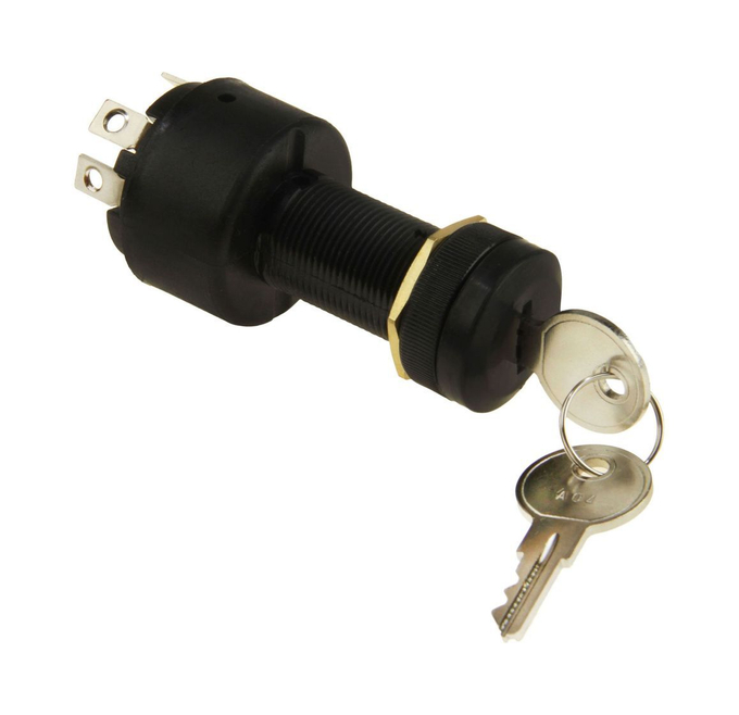 Замок зажигания с ключом и защитным колпачком