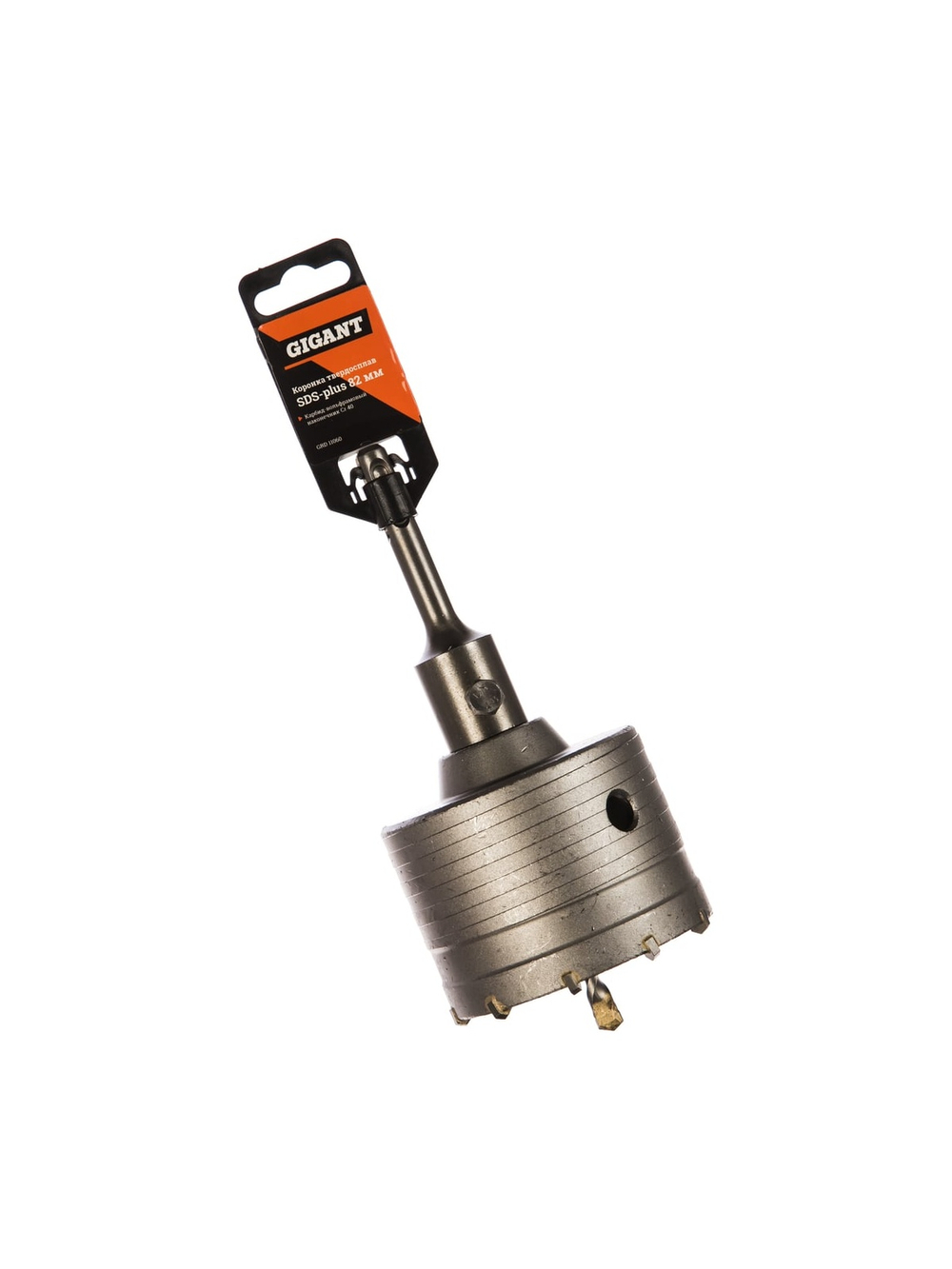 Коронка твердосплавная SDS Plus 82 мм Gigant GRD 11060