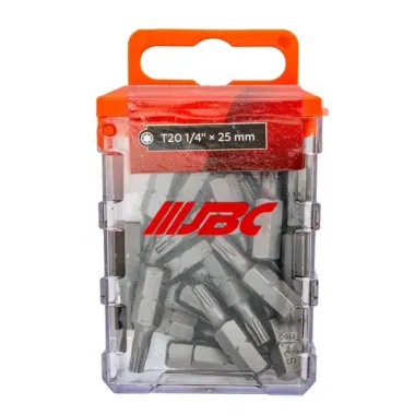 Бита T20 1/4''х25мм (25шт./комп.) JBC JBC-HW-S19