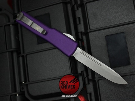 Нож Microtech UTX-70 A+++ Purple Standard S/E - клинок апокалиптик