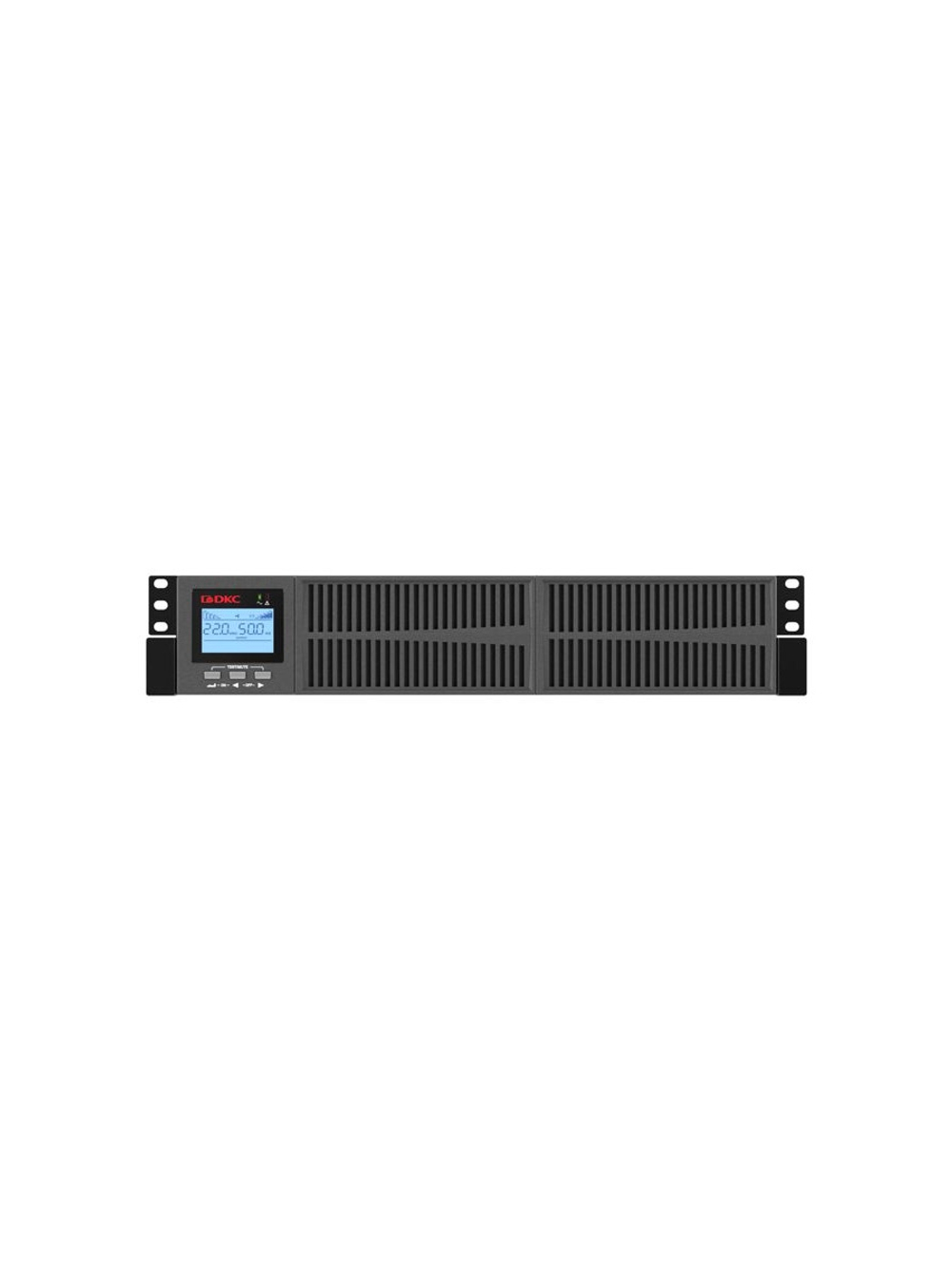 Источник бесперебойного питания Онлайн для Small Rackmount 2000 ВА/1800Вт 1/1 8xIEC C13 EPO USB RS-232 Rack 2U 4х9А.ч DKC SMALLR2A5I