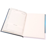 Ежедневник недатированный, А5, Проф-Пресс, 7БЦ, ламинация, линия, 64 л, "Фактура листьев-1"