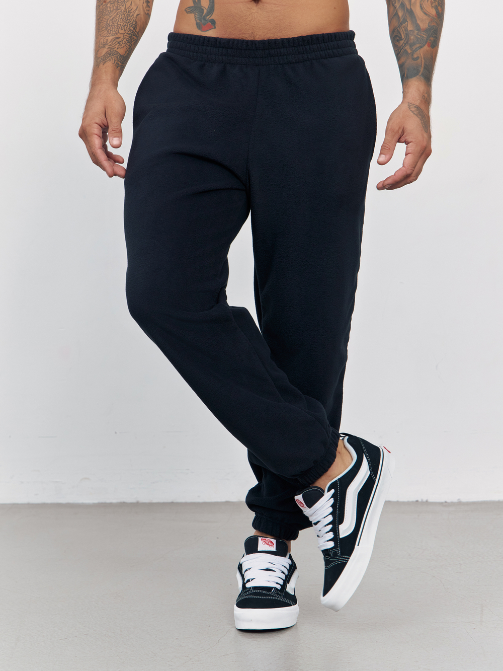 Брюки флисовые(черный)