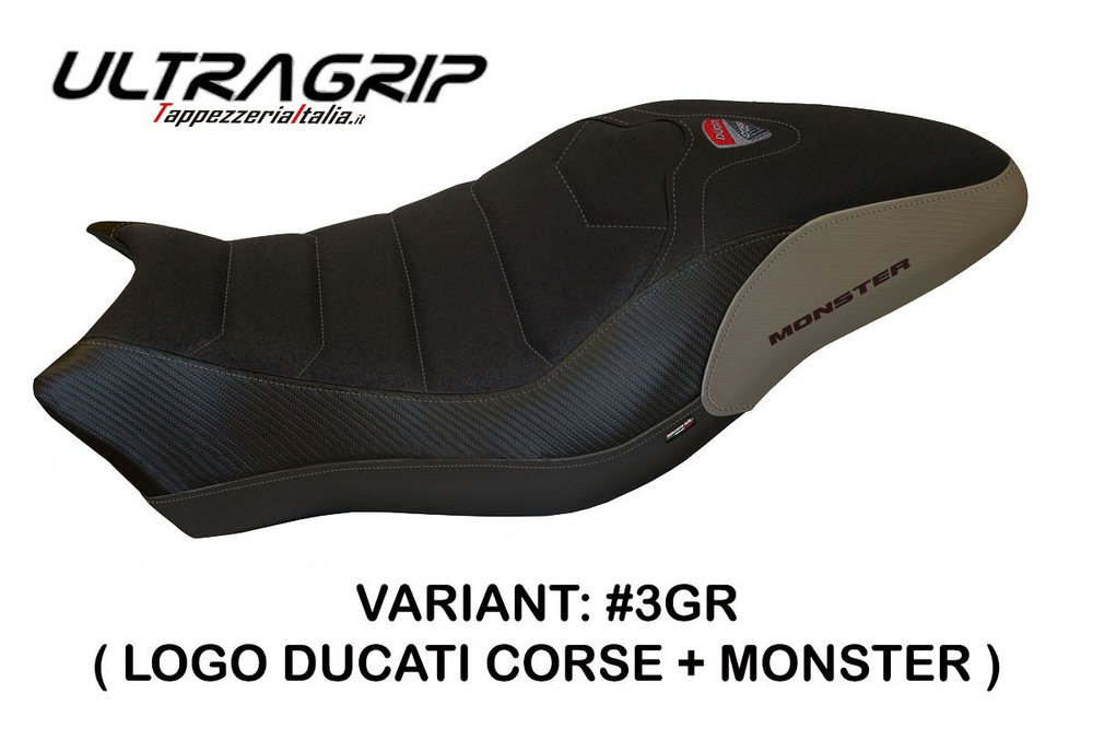 Ducati Monster 797 2017-2019 Tappezzeria Italia чехол для сиденья Piombino-3 ультра-сцепление (Ultra-Grip)