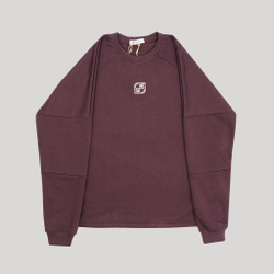 Raglan Sweatshirt LOGO Catawba Grape