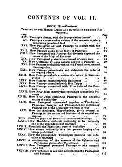 The Works of Francis Rabelais. Volume 2 | François Rabelais