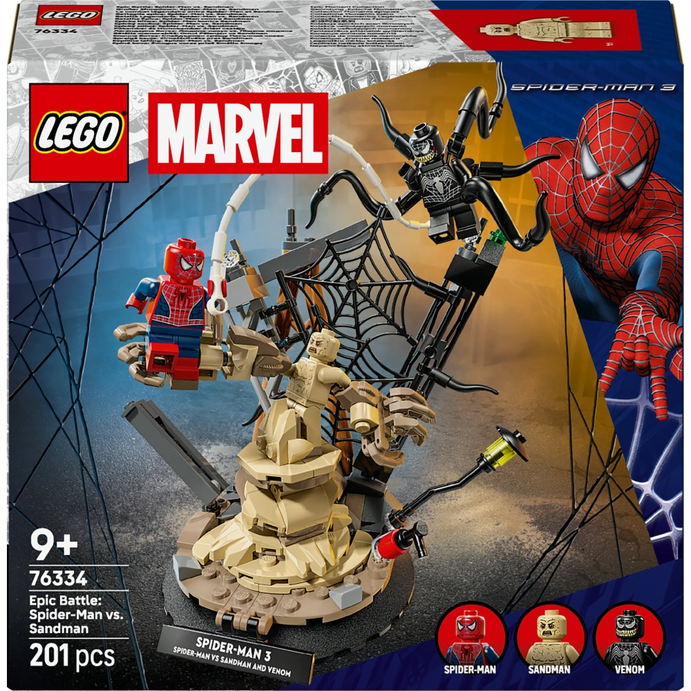 Конструктор LEGO Marvel Super Heroes 76334 Эпическая битва Человек-паук против Человека-песка — фото 2