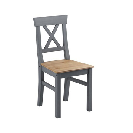 стул «Форест»/«Сканди» серый 7046/антик