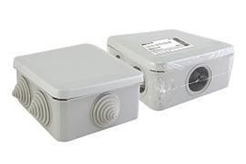 Коробка распределительная ОП 100х100х50мм 6 вводов