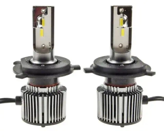 Автолампа LED Н 4 к-т OSRAM (радиатор)без блока 27/27W +120% 6000K (P43t) 12V- 64193DWSPK