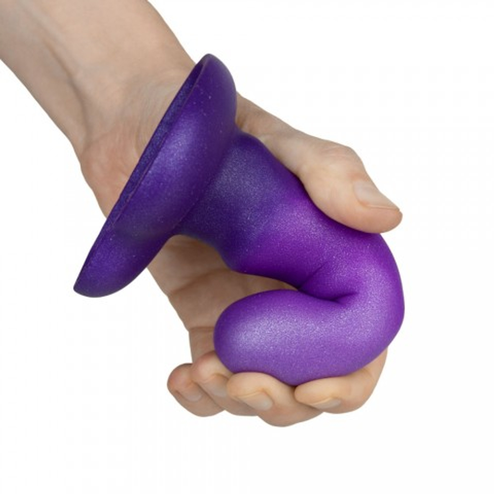 Нереалистичный дилдо Unicorn Mini Purple (12,5*3,5 см)