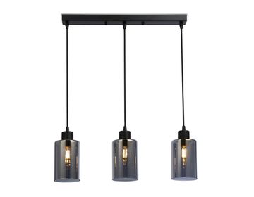 Подвесной светильник 3*Е27 TR3698/3 BK/SM черный/дымчатый Traditional Ambrella