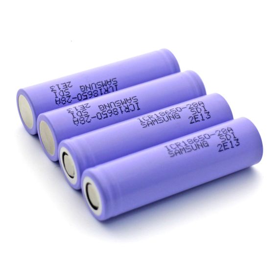 Аккумулятор Li-Ion высокой мощности Samsung ICR 18650-28A 3,7В 2800мАч