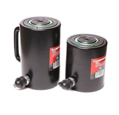 Цилиндр гидравлический 50т (ход штока-100мм, ? штока-70мм,общий ?-123мм, L-197мм, 700bar) FORCEKRAFT FK-YG50100