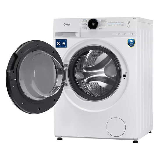 Стиральная машина Midea MF200D80WBS/W-RU