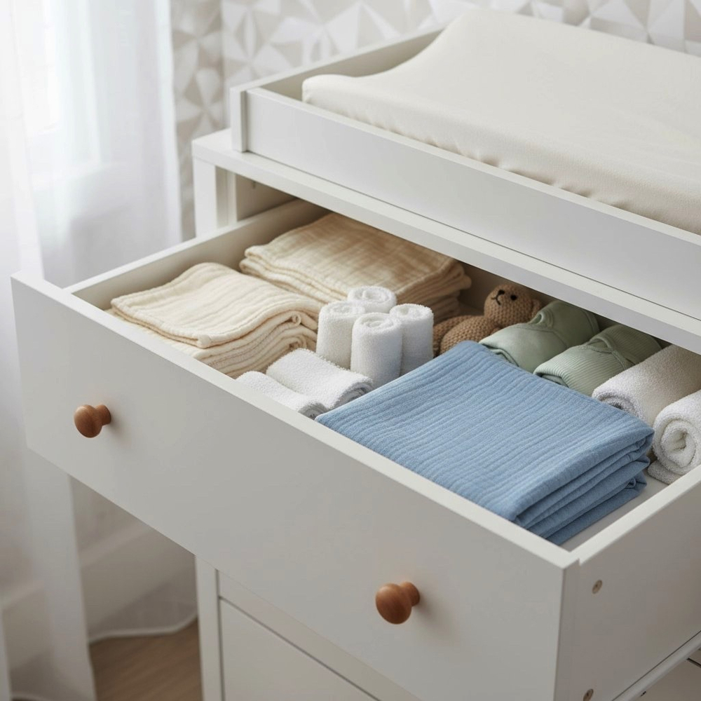 Пеленка муслин "Пепельно-голубой"