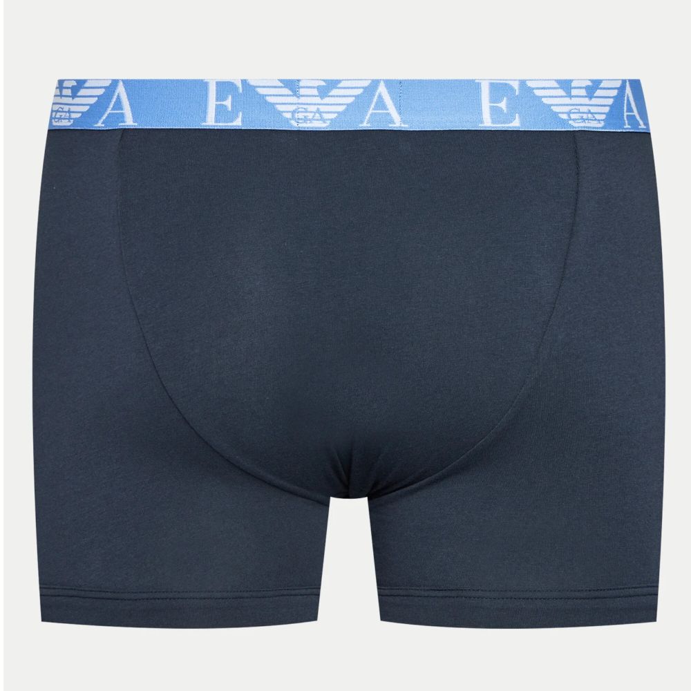 Набор мужских трусов боксеров 3в1 темно-синие Emporio Armani 111473_4F715 64135