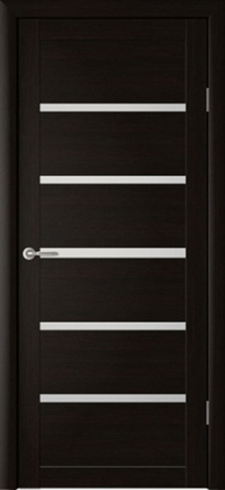 Межкомнатные двери Вена, Эко-шпон, Кипарис тёмный