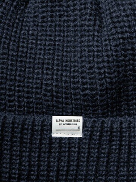 Шапка - Alpha Essential Watch Cap (темно-синяя)
