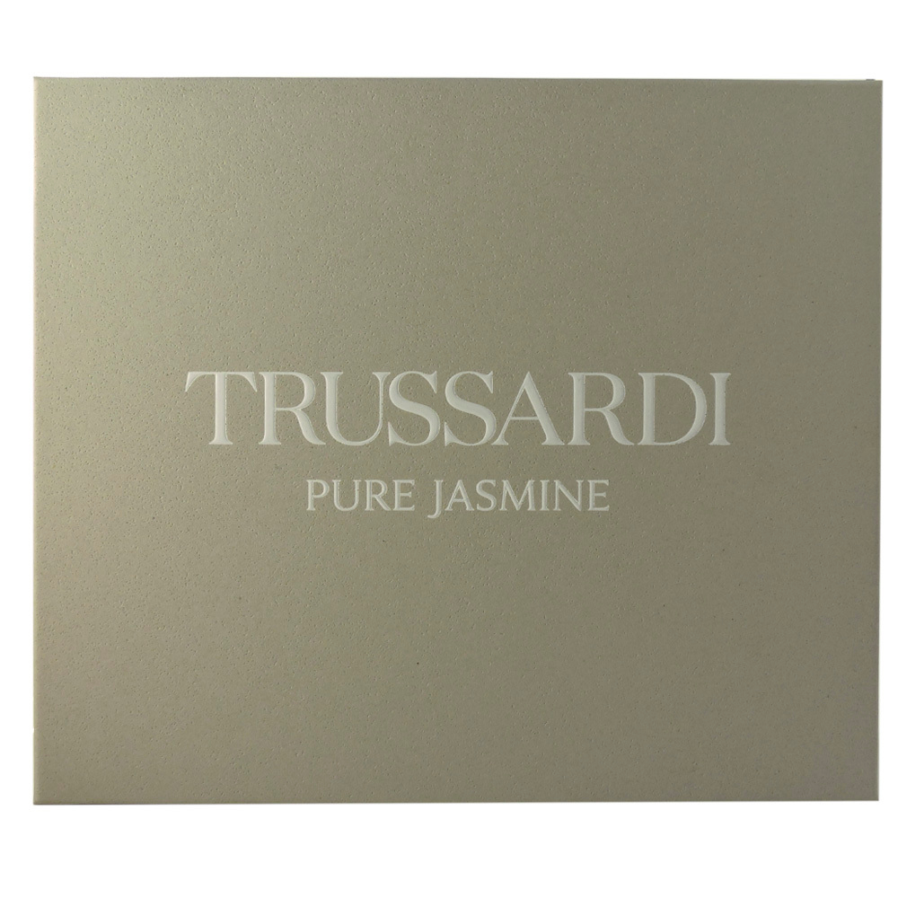Trussardi Pure Jasmine w set(edp 60 + body scrub 100) — парфюмерный подарочный набор для женщин.