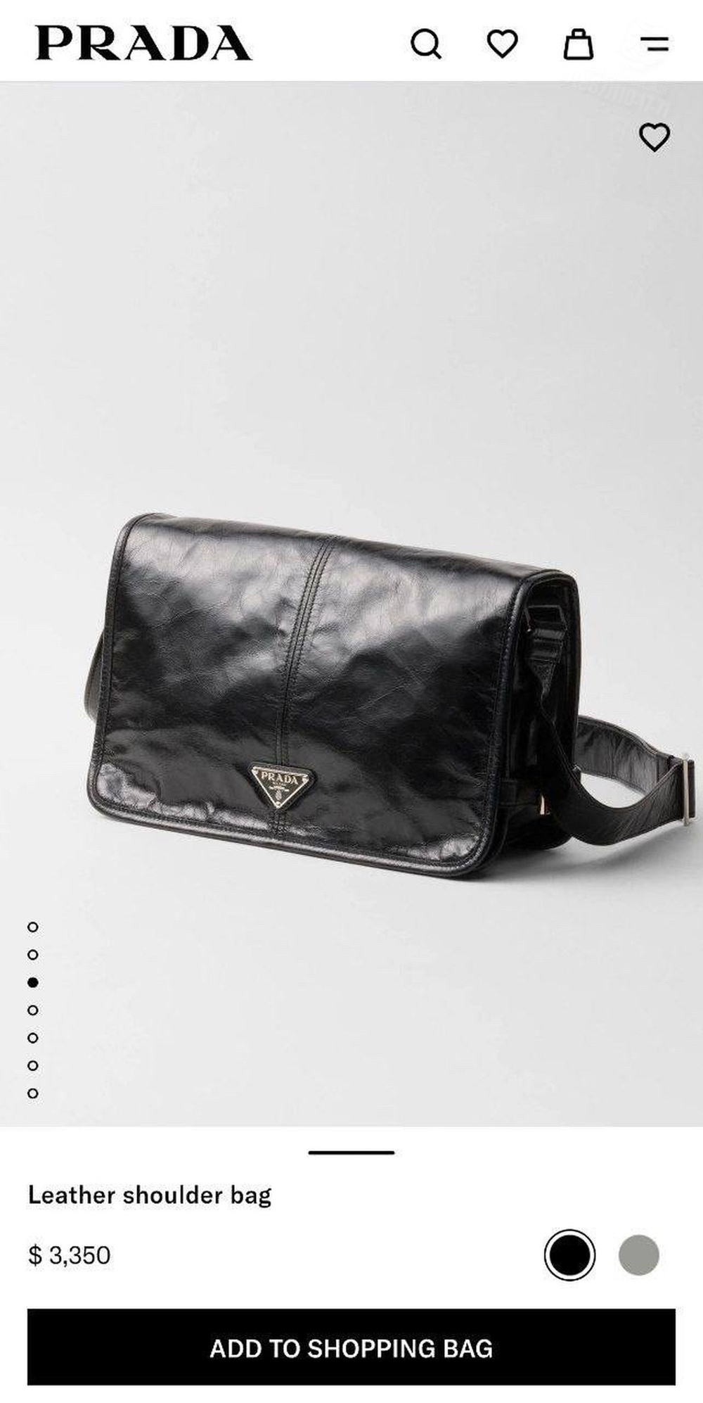 Сумка через плечо Prada