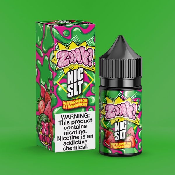 Купить Жидкость Juice Man SALT - ZoNk ! Watermelon Strawberry 30 мл