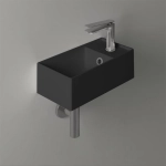 Раковина Simas Agile AG20 nero matt*1 40 см, цвет черный матовый