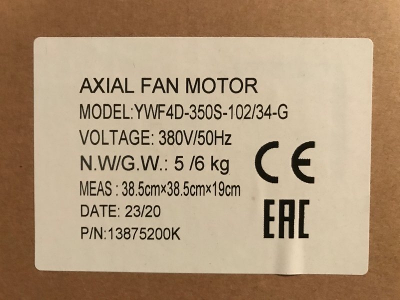 YWF-4D-350-S-102/34-G