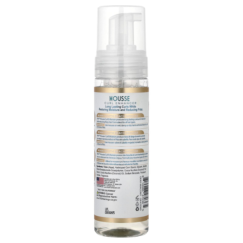 Okay Pure Naturals, Miami South Beach Curls, кокосовый мусс для локонов, 221 мл (7,5 унции)