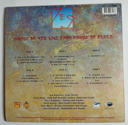 Винтажная виниловая пластинка LP Yes House Of Yes Live From The House Of Blues (EU 2011)