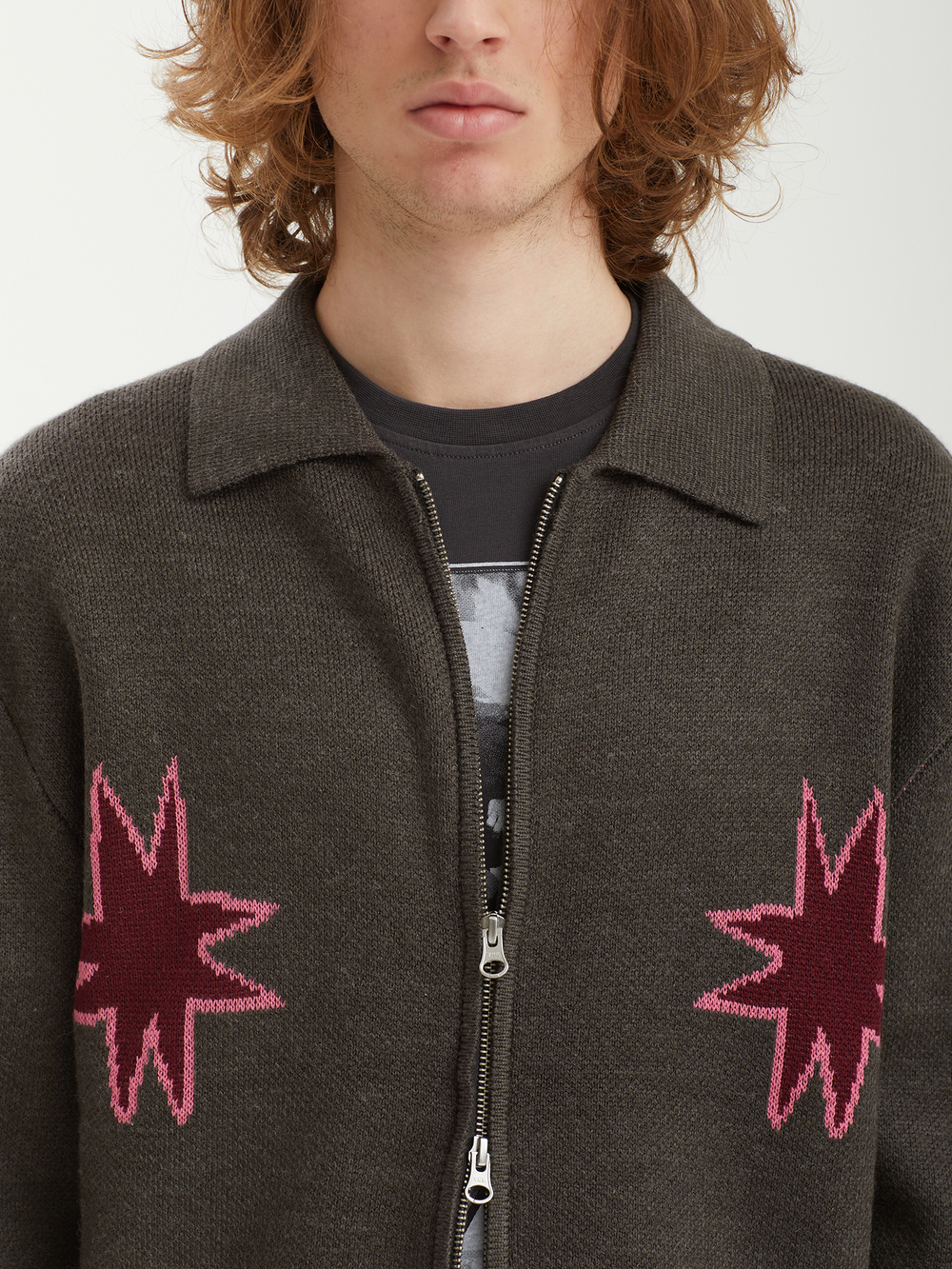 Мужской Свитер-поло Kiki Zip