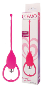 Стимулятор уретральный с вибрацией (7 режимов вибрации) диаметр 0.31 см (Цвет: розовый)